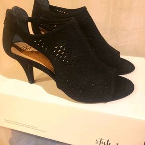 Sexy sandal bootie heel Style Co new in box